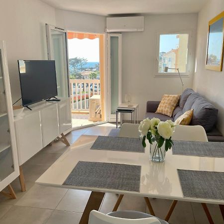 Apartment Newly Renovated Aircond-Wifi-Pool-Sea View-150M To Beaches- Saint Aygulf Exteriér fotografie